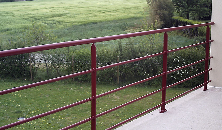 Fabrication de balustrade en Vendée par la société Fortin du Boupère